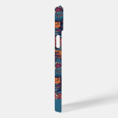 Monsterpatroon van aangepaste tekst Kinderen Case-Mate iPhone Case (Achterkant / Rechts)