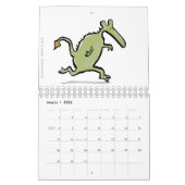 monsters 2014 (aanpasbaar) kalender (Mar 2026)