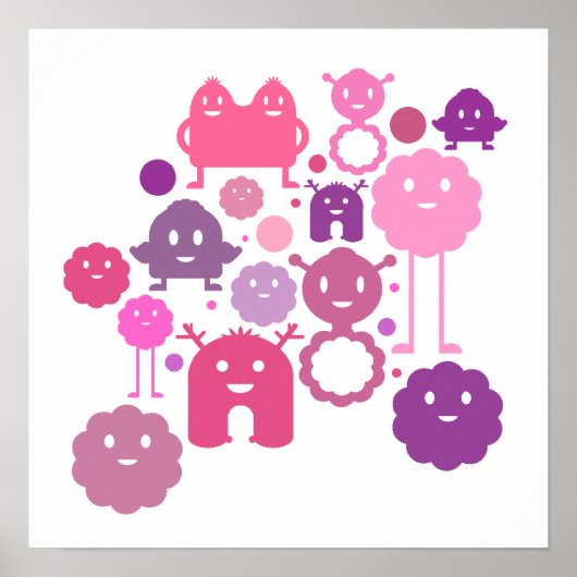 Monsters afdrukken! poster (Voorkant)