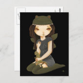 Monsters - Dinosaur-monster Briefkaart (Voorkant / Achterkant)