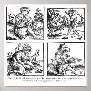 Monsters geboren uit de Deluge Poster