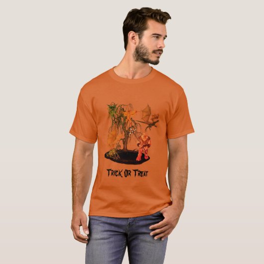Monsters Goblins Creatures Halloween T-shirt (Voorkant volledig)