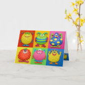 Monsters Kaart (Gele Bloem)