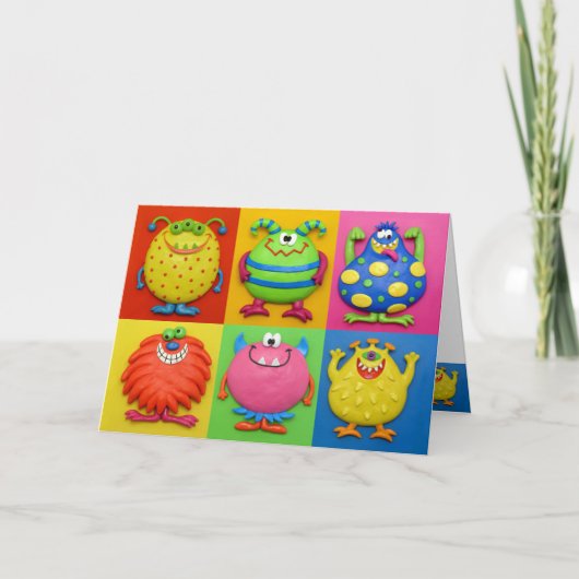 Monsters Kaart (Voorkant)