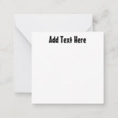 Monsters Leuke Karakters Halloween Patroon Notitiekaartje (Achterkant)