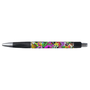 Monsters Leuke Karakters Halloween Patroon Pen