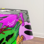 Monsters Leuke Karakters Halloween Patroon Tafelkleed (Voorbeeld)