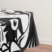 monsters patroon lelijk abstract spooky eng grieze tafelkleed (Voorbeeld)