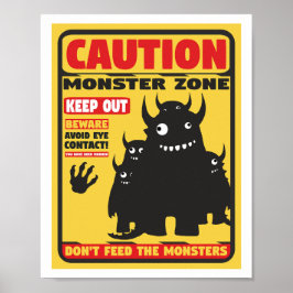 Monsters-Poster Poster