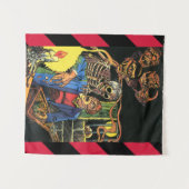 monsters schepselen ghoulds horror comics art wandkleed (Voorkant (horizontaal))