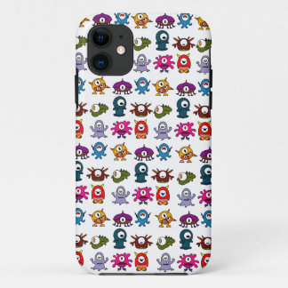 Monsters stippen iPhone 11 hoesje