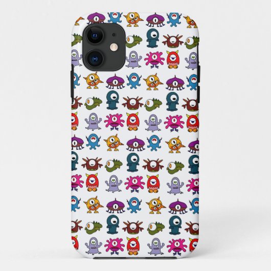 Monsters stippen Case-Mate iPhone case (Achterkant)