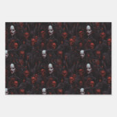 Monsters-thema trio inpakpapier set vel (Voorkant)