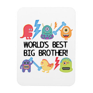 Monsters World Best Big Brother Magneet
