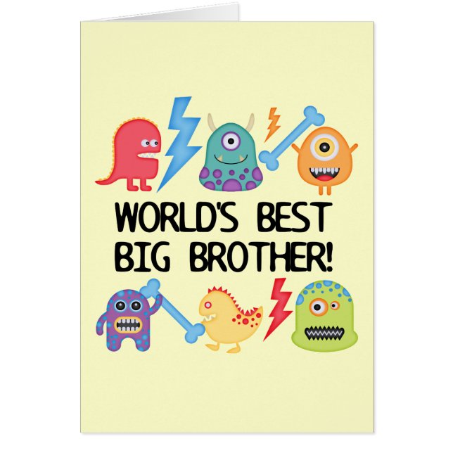 Monsters World's Best Big Brother (Voorkant)