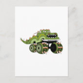 Monstersaurus Truck Briefkaart (Voorkant)