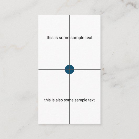 Monstertest Informatiekaartje (Achterkant)