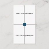 Monstertest Informatiekaartje (Voorkant)