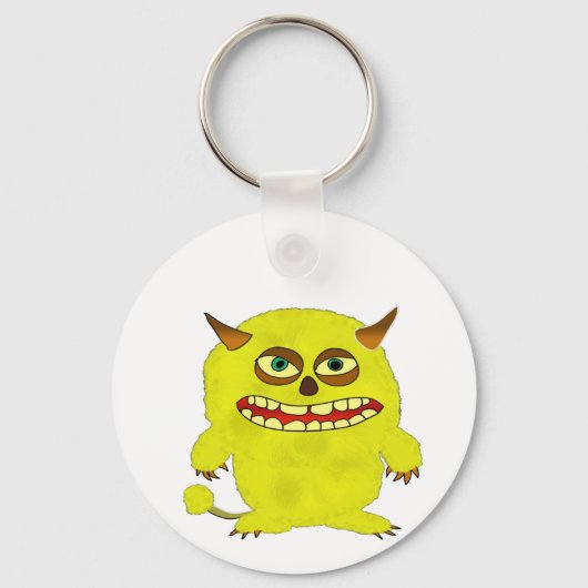 monstertroll halloween shuid sleutelhanger (Voorkant)