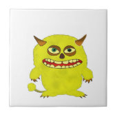 monstertroll halloween shuid tegeltje (Voorkant)