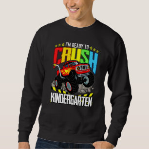 Monstertruck Klaar om de Kleuterschool Fijn te Kni Trui