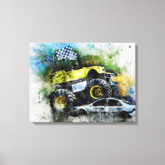 Monstertrunk Canvas Afdruk (Voorkant)