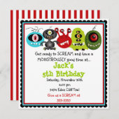 Monsteruitvindingen Kaart (Voorkant / Achterkant)