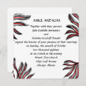 MONSTERVOORBEELDINVITATIE KAART (Voorkant / Achterkant)