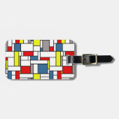 Monstervormig vormontwerp bagagelabel (Voorkant horizontaal)