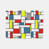 Monstervormig vormontwerp fleece deken (Voorkant (Horizontaal))