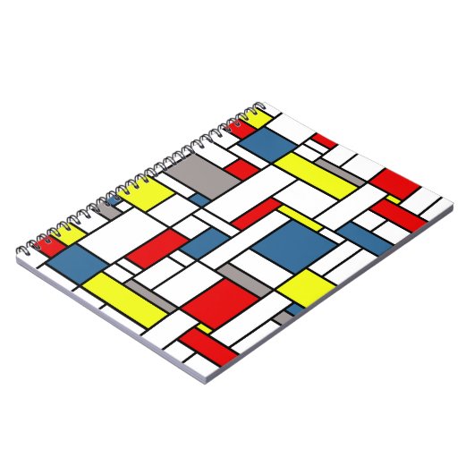 Monstervormig vormontwerp notitieboek (Linkerzijde)