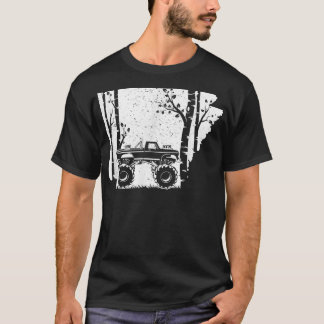 Monstervrachtwagen - Arkansas off-road forest ar T-shirt