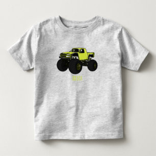 Monstervrachtwagen cartoon illustratie kinder shirts