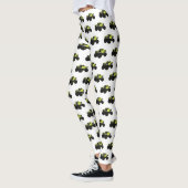 Monstervrachtwagen cartoon illustratie leggings (Links)