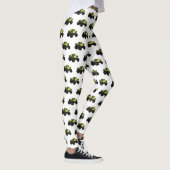 Monstervrachtwagen cartoon illustratie leggings (Rechts)