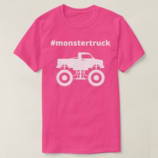 monsterwagen 2 t-shirt (Design voorkant)