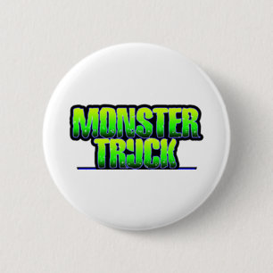 monsterwagen, monstervrachtwagens, monsterjam, vra ronde button 5,7 cm