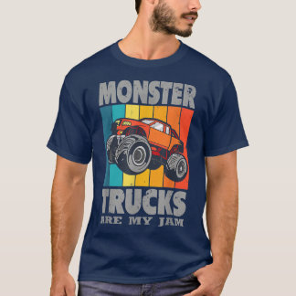 Monsterwagens zijn verstoord door mijn jamboeien t-shirt