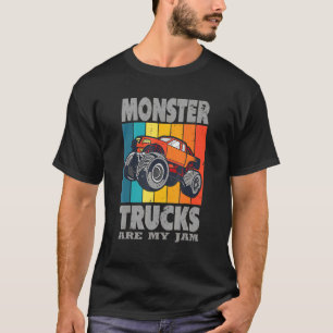 Monsterwagens zijn verstoord door mijn jamboeien t-shirt