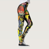 monsterwezens zombies horror art leggings (Rechts)