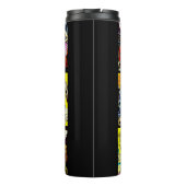 monsterwezens zombies horror art thermosbeker (Achterkant)