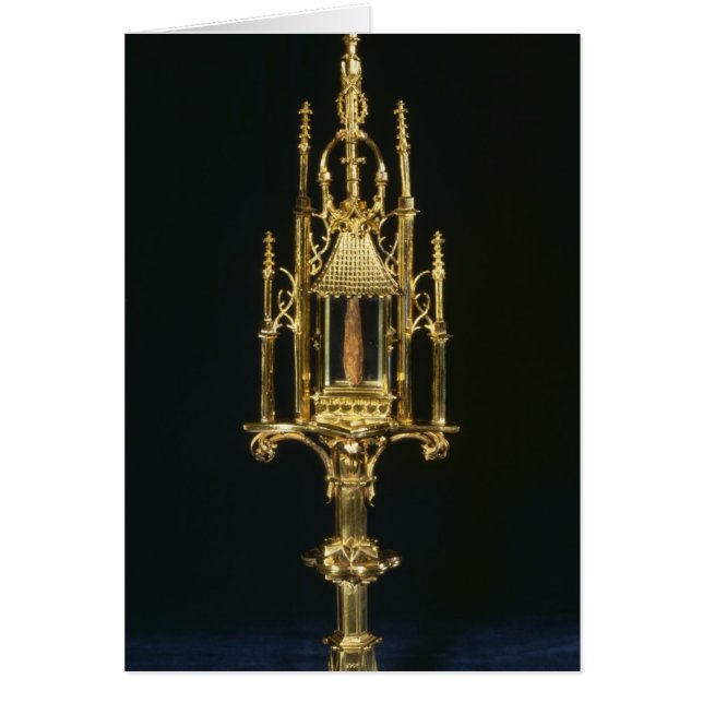 Monstrance Reliquaire avec morceau de croix (Devant)