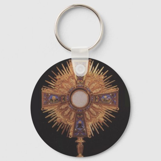 Monstrance Sleutelhanger (Voorkant)