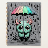 Monstre dans la pluie (Devant)