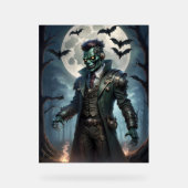 Monstre de Frankenstein Steampunk Halloween (Recto)