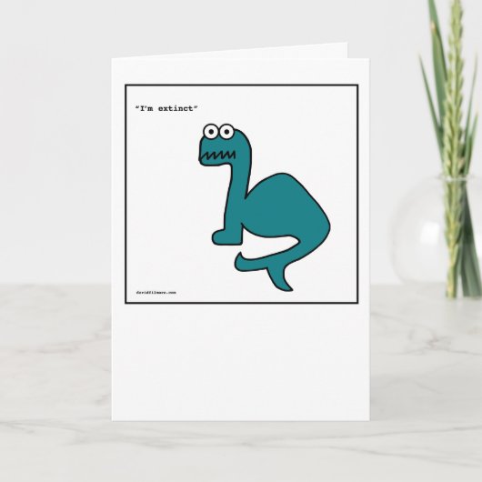 Monstre de mer - carte de voeux (Devant)