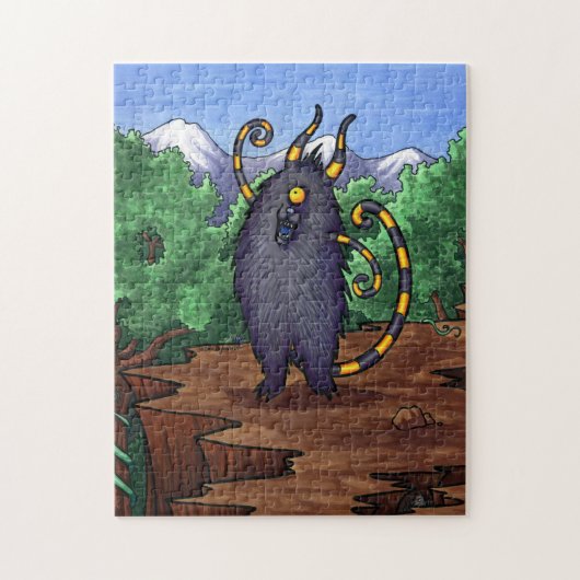 Monstre de sommet de montagne - puzzle de (Vertical)