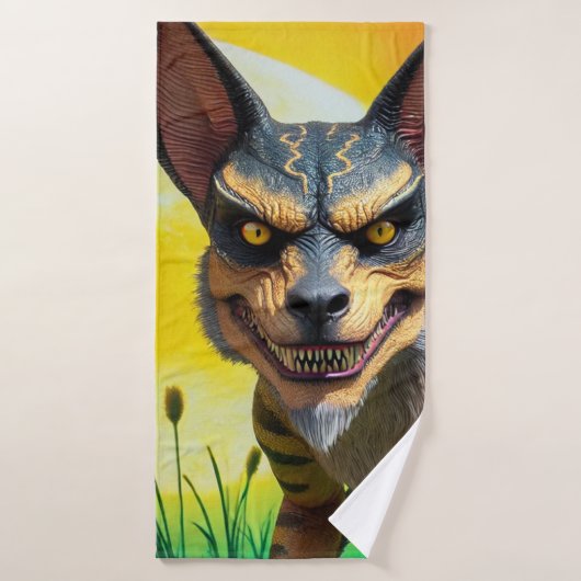 Monstre d'horreur (Serviette de bain)