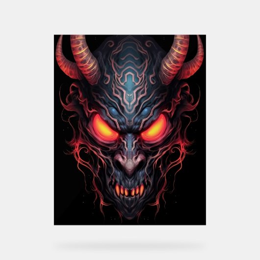 Monstre diabolique en colère (Recto)