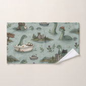 Monstre du Loch Ness (Serviette à main)